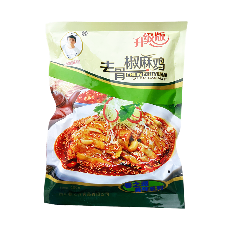 春之源去骨椒麻鸡40包麻辣鸡肉
