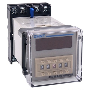 正泰数显电子通电延时时间继电器控制器JSS48A-2Z 220V DH48S 24V