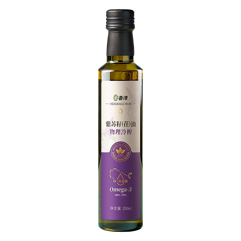 禾香淳冷榨紫苏籽油Omega-3