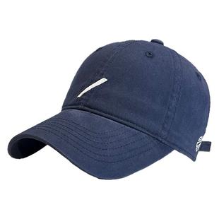 2025年春新款大头围显脸小棒球帽子女韩系百搭遮阳宽帽檐鸭舌帽男