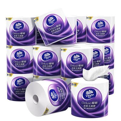维达4层加厚有芯卷纸商超同款