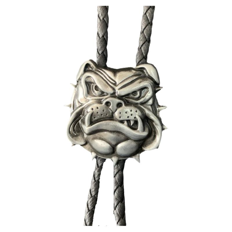 皮绳领带方佑金属嘻哈潮流男新品