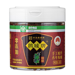 鹃城牌 零添加360gPET瓶装特级郫县豆瓣酱 3年酿制酱香浓郁正宗