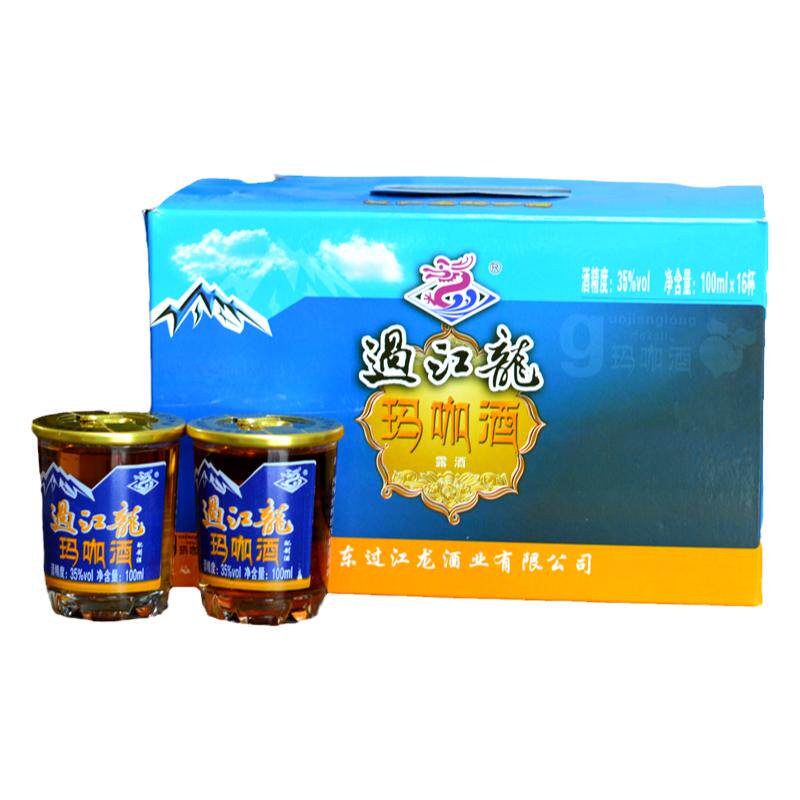 过江龙玛卡酒16杯礼盒送礼