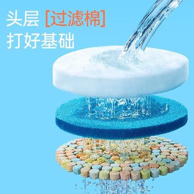 yee鱼缸过滤棉高密度净化羊绒棉专用过滤器材料白海绵生化棉滤材