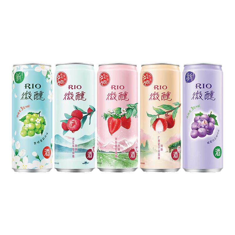 锐澳rio微醺330ml葡萄伏预调鸡尾酒/Alco