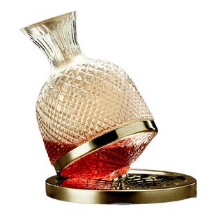 轻奢红酒杯创意醒酒器高档勃艮第水晶高脚葡萄酒杯子套装家用酒具