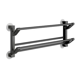 拖鞋架壁挂式免打孔门后鞋架浴室卫生间多功能置物架可折叠收纳架