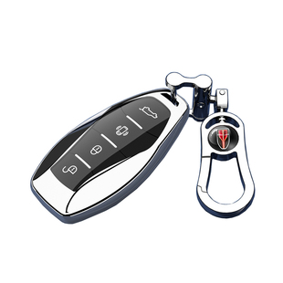 26新款红旗HS5钥匙套25旗享pro专用男女高档保护壳23旗领扣包2.0T