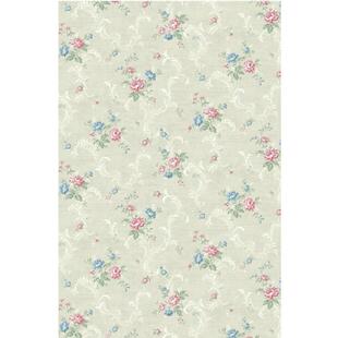 美式复古碎花墙纸卧室壁纸电视背景墙墙布无缝全屋高级感2026新款