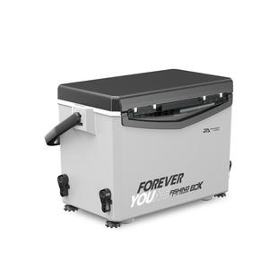 一帆精工新款22L冰川橙钓箱超轻多功能包角配件便携可坐钓鱼箱