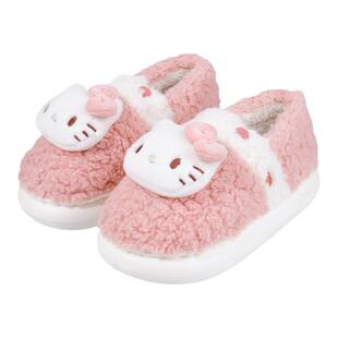 细细条 三丽鸥可爱凯蒂猫棉拖鞋冬季保暖亲子居家全包跟毛毛鞋女