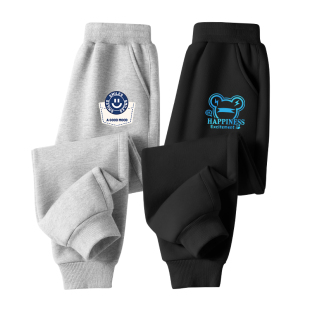 真维斯童装男童加绒裤子秋冬款2025新款冬季一体绒长裤儿童运动裤