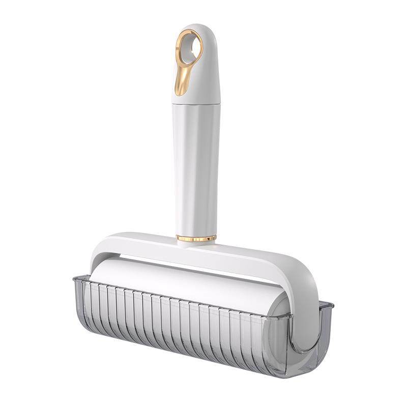 粘毛器滚筒头发滚刷衣服吸去黏滚除沾毛筒卷纸地毯替换纸衣物粘纸