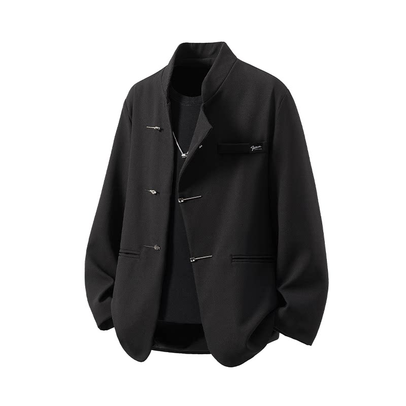 itFIVECM国风盘口西服男秋冬