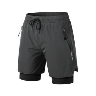 沃萨维新款骑行裤男士夏季宽松速干运动裤山地公路自行车休闲短裤