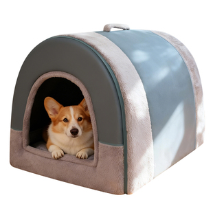 狗窝冬加厚冬天保暖四季通用可拆洗狗狗床大型犬睡垫宠物沙发冬季