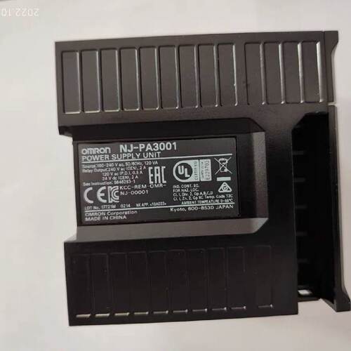 议价OMRONPLC模块NJ系列电源单元 NJ-PA3001电源电压AC100240V