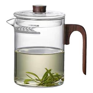 大容量月牙茶壶耐高温过滤绿茶