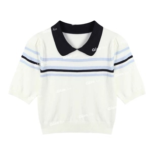 小个子网球服运动套装女百褶裙短裙polo衫学院穿搭羽毛球服一整套