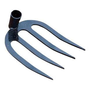 加厚铁耙子钢耙钉耙花园种菜翻土松土耙农具三四齿耙开荒翻地锄头