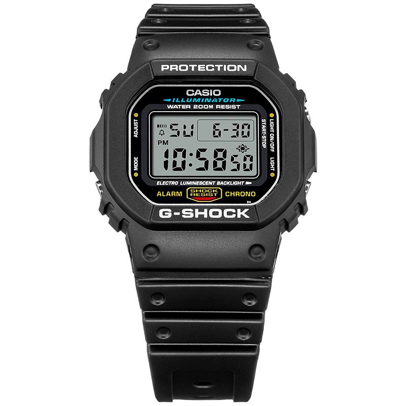 casio旗舰店DW-5600UHR小方块高中学生运动男士手表卡西欧G-SHOCK