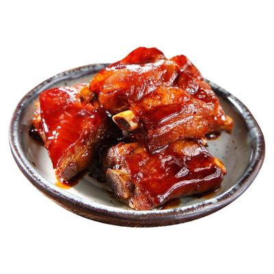 红烧排骨500g*5袋猪排骨卤肉特产加热即食猪肉熟食真空包装零食品