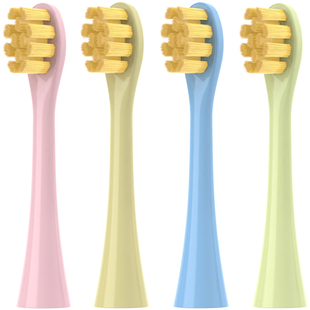 萌瑟适用飞科FLYCO儿童电动牙刷头FT7110/ TH03软毛替换CB03