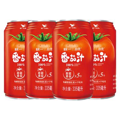 统一番茄汁335ml*4罐装