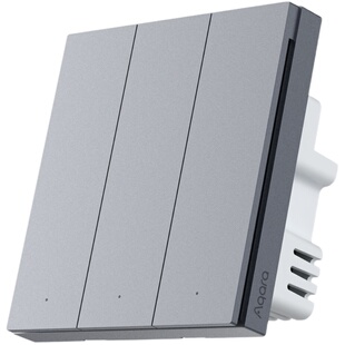 Aqara绿米联创智能墙壁开关H1 Pro零火已接入HomeKit远程遥控开关