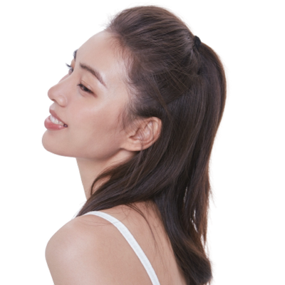 LUCYLEE桃心垫发片假发片真发