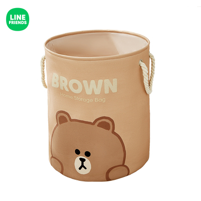LINE正版联名脏衣篮玩具收纳筐