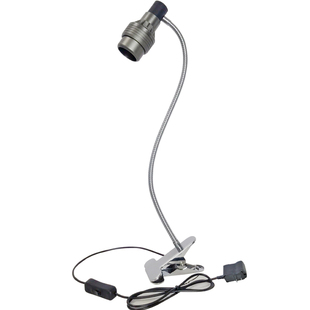 led可调光圈大小可调焦铁夹聚光超亮光插电台灯拍照摄影机床射灯