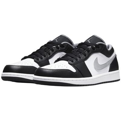 滔搏NIKE耐克男子AIR JORDAN 1运动训练黑白灰篮球鞋553558-040