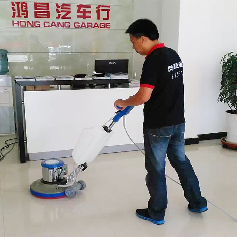 洁霸洗地机多功能酒店清洗地毯手扶洗地机商场地面打蜡抛光刷地机