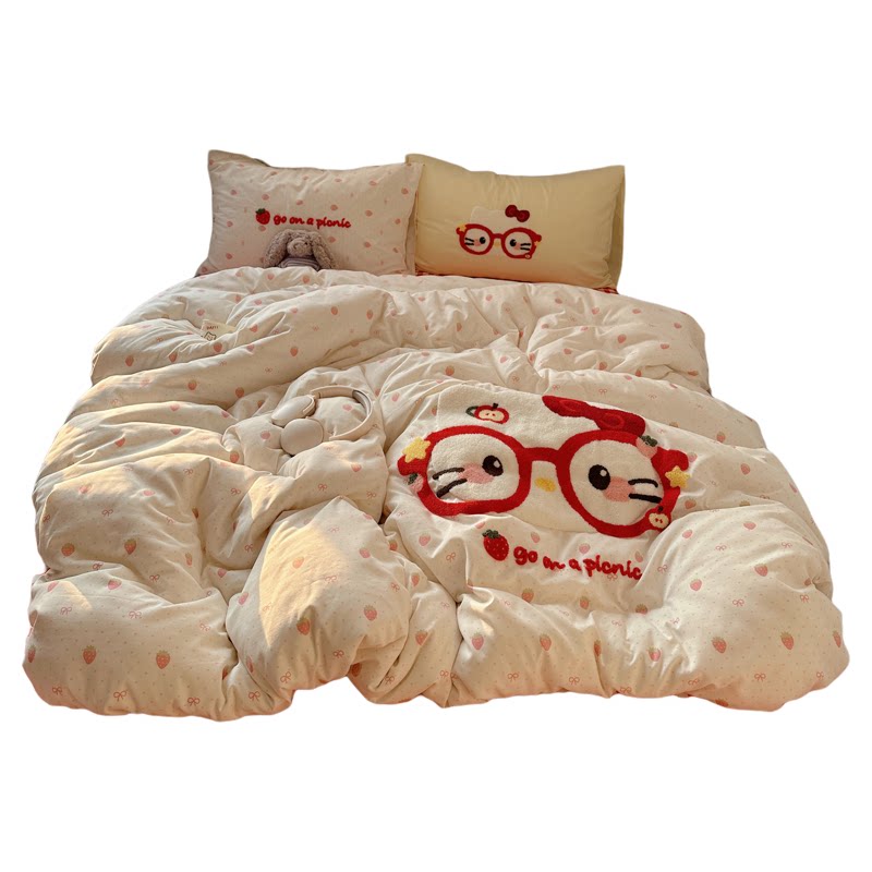 【小红书推荐】软呼呼的全棉套件