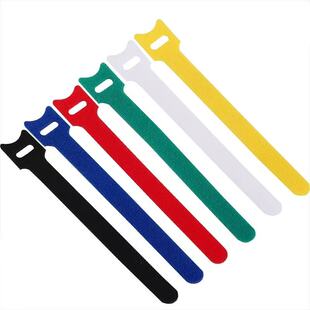 收纳电线理线器缠绕集线数据线收纳理线带卷线束线扎带自粘魔术贴