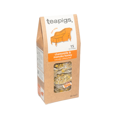 teapigs麦卢卡蜂蜜洋甘菊茶