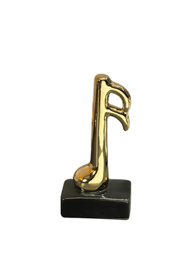 创意音符陶瓷桌面玄关摆件