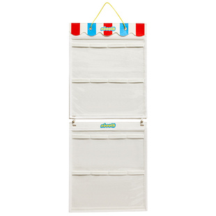 诺室拉布布盲盒收纳展示架防尘毛毡挂袋公仔玩偶娃娃收纳神器壁挂