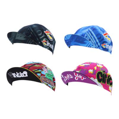 CINELLI联名【西耐力X国米】防晒透气吸汗内衬速干帽遮阳男女骑行