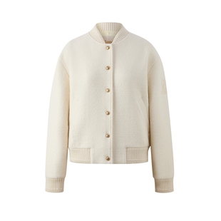 【美丽诺羊毛】Eland衣恋毛呢外套女气质短款羊毛大衣2025冬新款