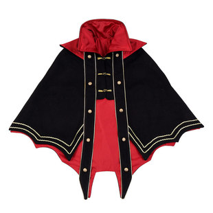 儿童万圣节披风cos哈利波特魔法斗篷德古拉男女童姐弟装元旦表演