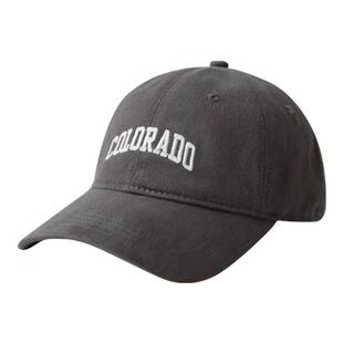 C字母大头围加深顶字母棒球帽百搭显脸小宽帽檐鸭舌帽子半硬顶ins