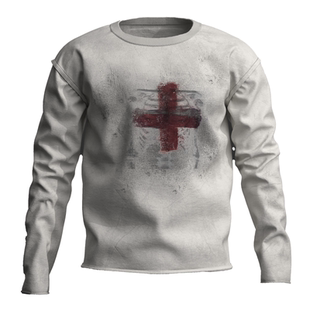 DreamBand『十字残迹』26SS原创·薄款街头t恤长袖打底男款短袖