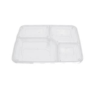 一次性加厚餐盒三宫格四格五格带盖食品级快餐盒商务套餐打包外卖