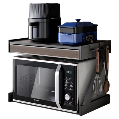 微波炉置物架双层厨房酷太