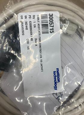 议价mattson technology电源线1008895现货