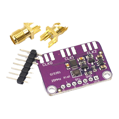 Si5351A SI5351时钟信号发生器模块 高频信号方波频率产生器