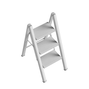 梯子折叠家用伸缩铝合金多功能人字梯加厚便携爬梯三四步小楼梯凳